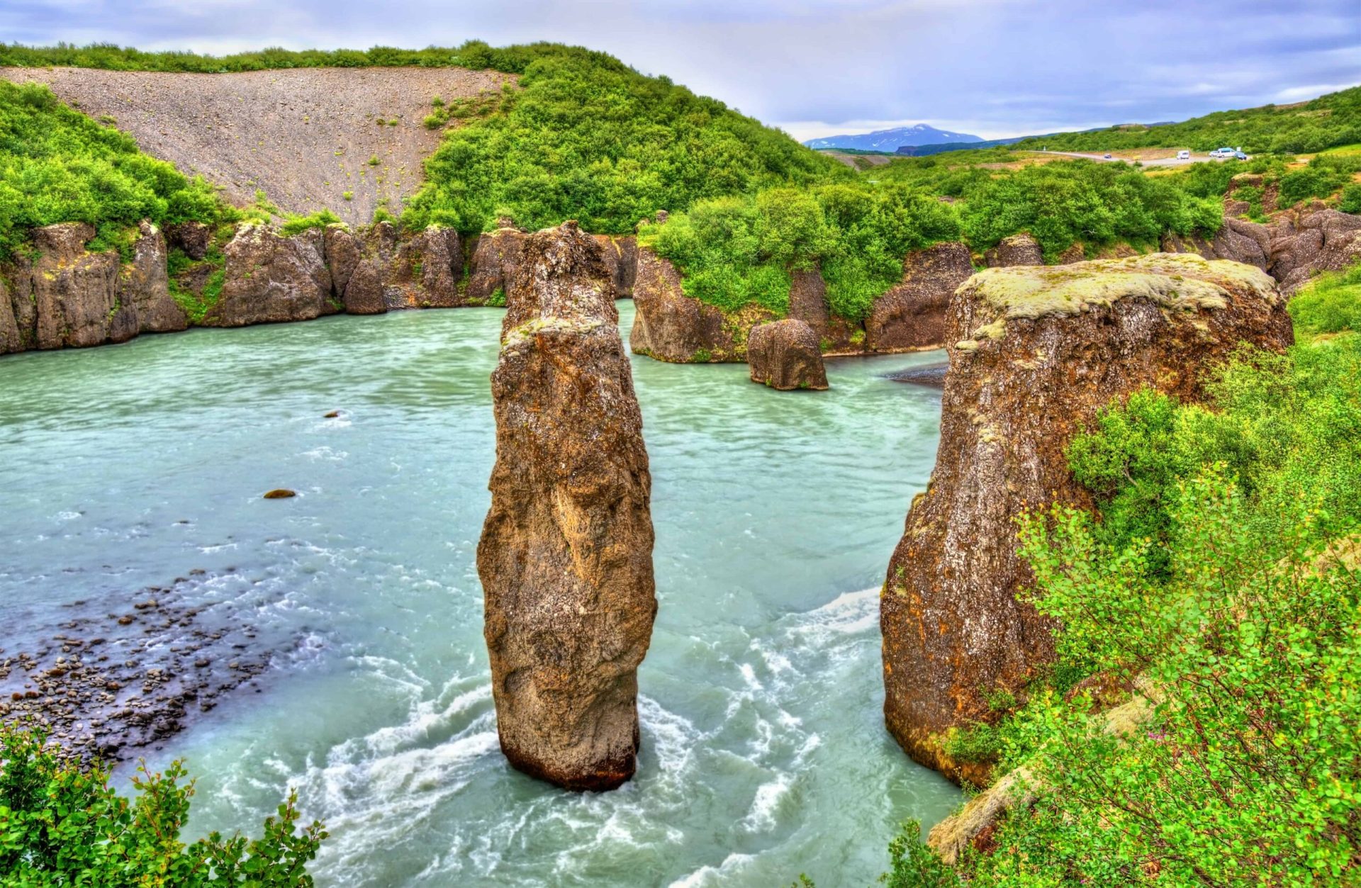 Bruarhlod Canyon Iceland