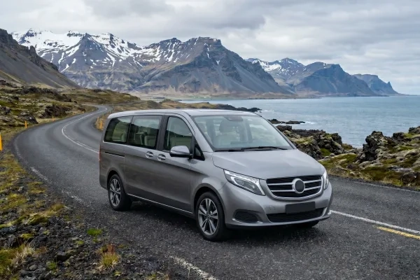 Spacious 8-seat van transfer for groups and families